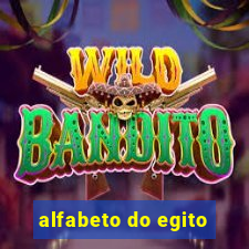 alfabeto do egito